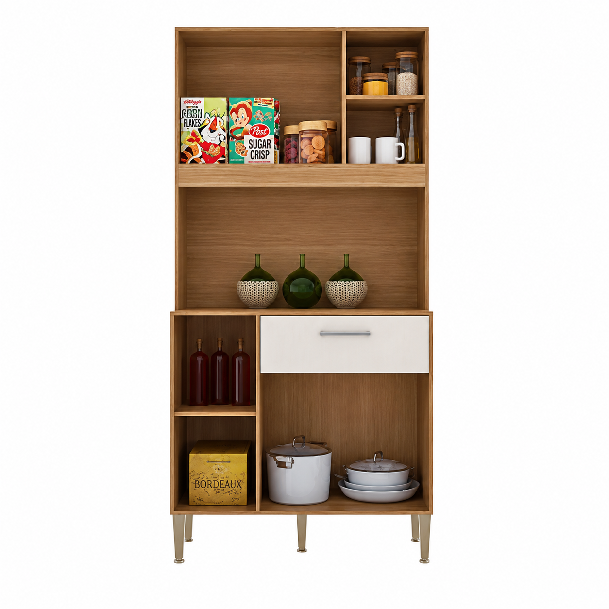 Cozinha Compacta 3 Portas 1 Gaveta Kits Zen Kits Paraná