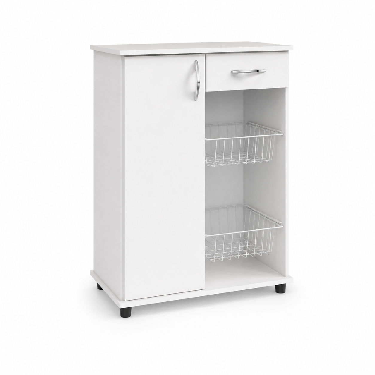 Fruteira 1 Porta 1 Gaveta Belize Notável Móveis - BRANCO