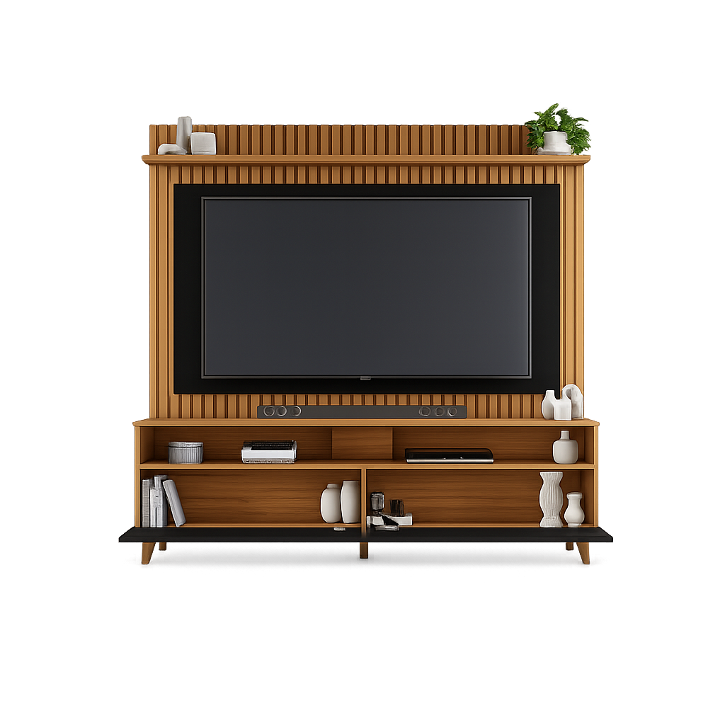 Estante Home Para TV até 65" 2 Portas NT1340 Notável Móveis