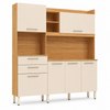 Cozinha Compacta 6 Portas 2 Gavetas Select Demóbile