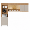 Cozinha Modulada 3 Peças 4 Portas 1 Gaveta Realeza Premium Nesher