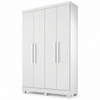 Guarda Roupa Solteiro 100% MDF 4 Portas 2 Gavetas Sergipe Bianchi