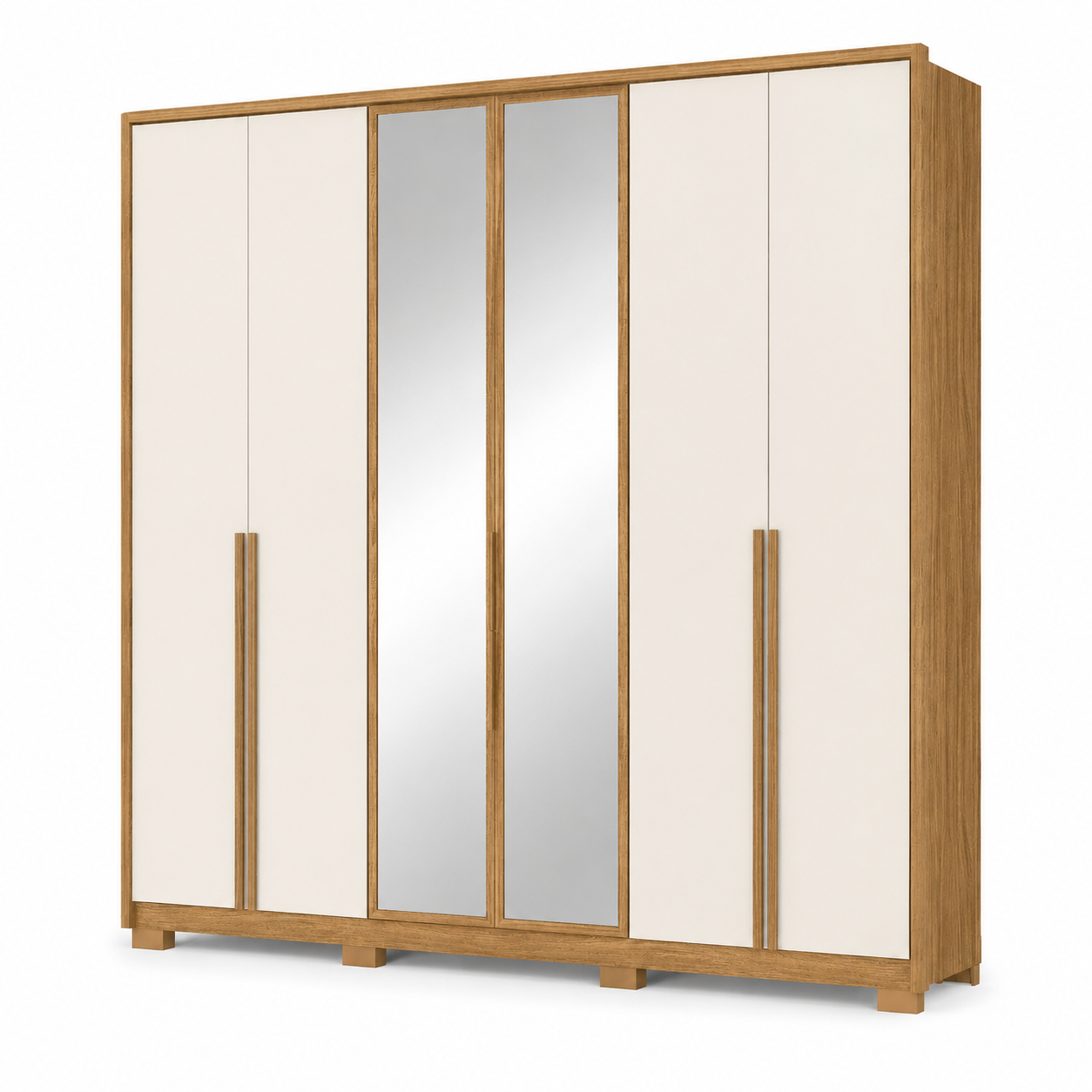 Guarda-Roupa De Casal Atacama 6 Portas 4 Gavetas Moval
