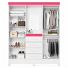 Guarda-Roupa Casal Atenas 4 Portas 4 Gavetas Moval