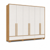 Guarda-Roupa Casal 100% MDF 6 Portas 3 Gavetas NT6035 Notável Móveis