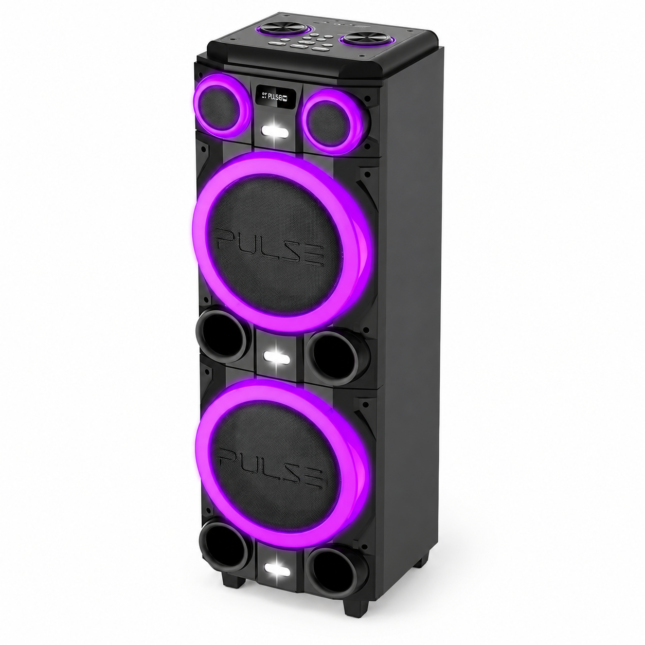 Caixa De Som Torre Pulse SP518 2000W Bluetooth - PRETO