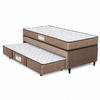 Cama Box com Auxiliar 3 em 1 Real Plus 88cmx188cm Design
