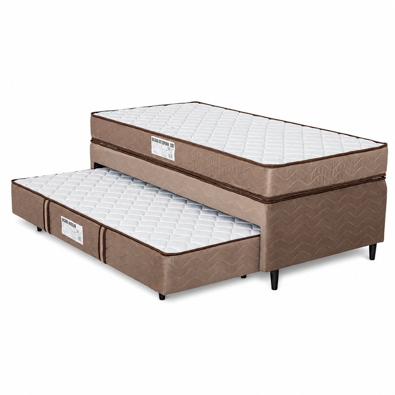 Cama Auxiliar 3 em 1 Real Plus 88cmx188cm Design