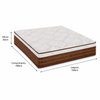 Colchão Queen D28 158x188 Molas Miracoil Intense Reconflex