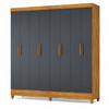 Guarda-Roupa Casal 8 Portas 2 Gavetas Marajó Moval