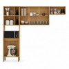 Cozinha Compacta 100% MDF 6 Portas Vert Plus Kits Paraná
