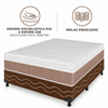 Cama Box Casal (Colchão + Base) Molas Ensacadas Majestic Visco Design