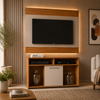 Conjunto Rack Com Painel Para TV até 43" Show Notável Móveis