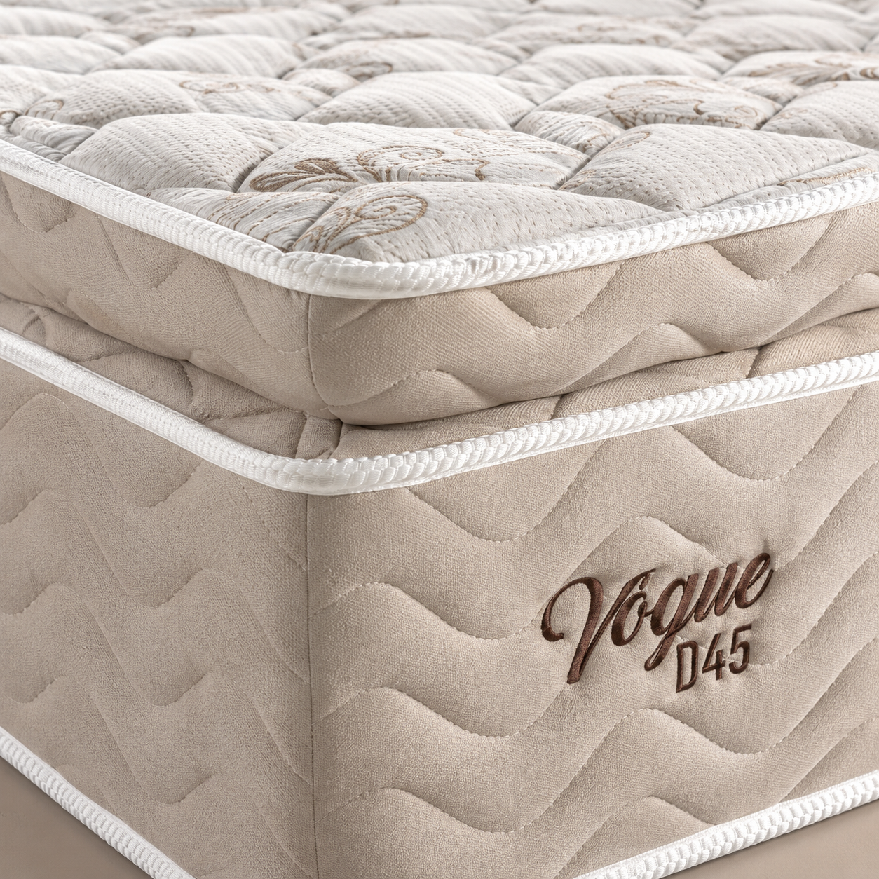 Colchão Casal C/Pillow D45 158X198X30 Vogue Ouro Design