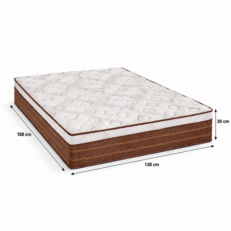 Colchão Casal Molas Miralastic Pro 138X188cm Intense Reconflex
