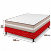 Cama Box Casal Ortopédico 138x188cm Gold Premium Reconflex