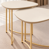 Conjunto Mesa Lateral Pétala DJ Móveis