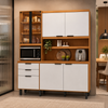Cozinha Compacta 7 Portas 2 Gavetas Murano Poliman