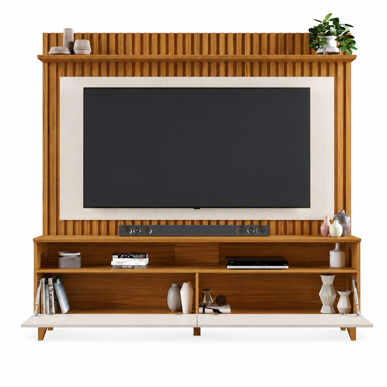 Estante Home Para TV até 65" 2 Portas NT1340 Notável Móveis