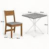 Conjunto De Mesa De Jantar Ciplafe Com 4 Cadeiras Indekes