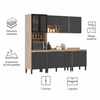 Cozinha Modulada 5 Peças 13 Portas 2 Gavetas Firenze Demóbile
