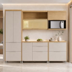 Cozinha Modulada MDF 6 Portas 6 Gavetas Marquesa Nesher