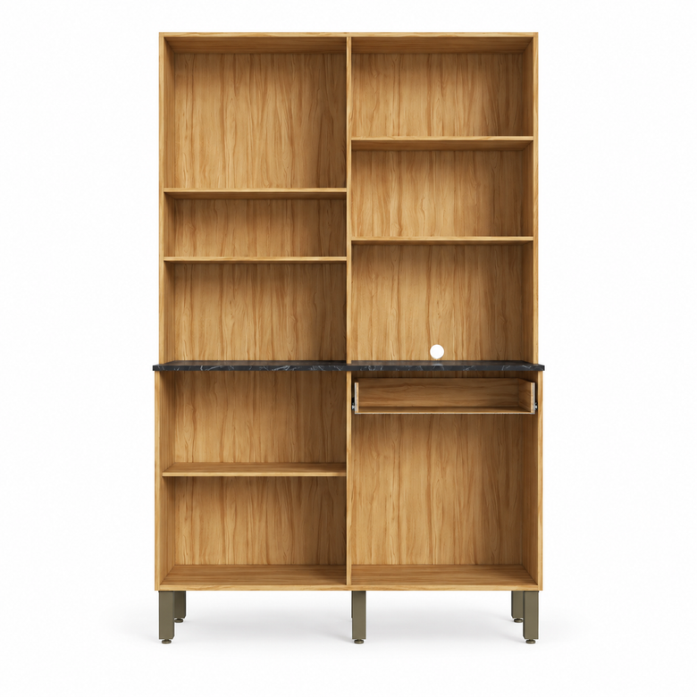 Cozinha Compacta 100% MDF 8 Portas 1 Gaveta Tannat Ronipa
