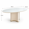 Mesa De Jantar 6 Lugares Chanel Dj Móveis