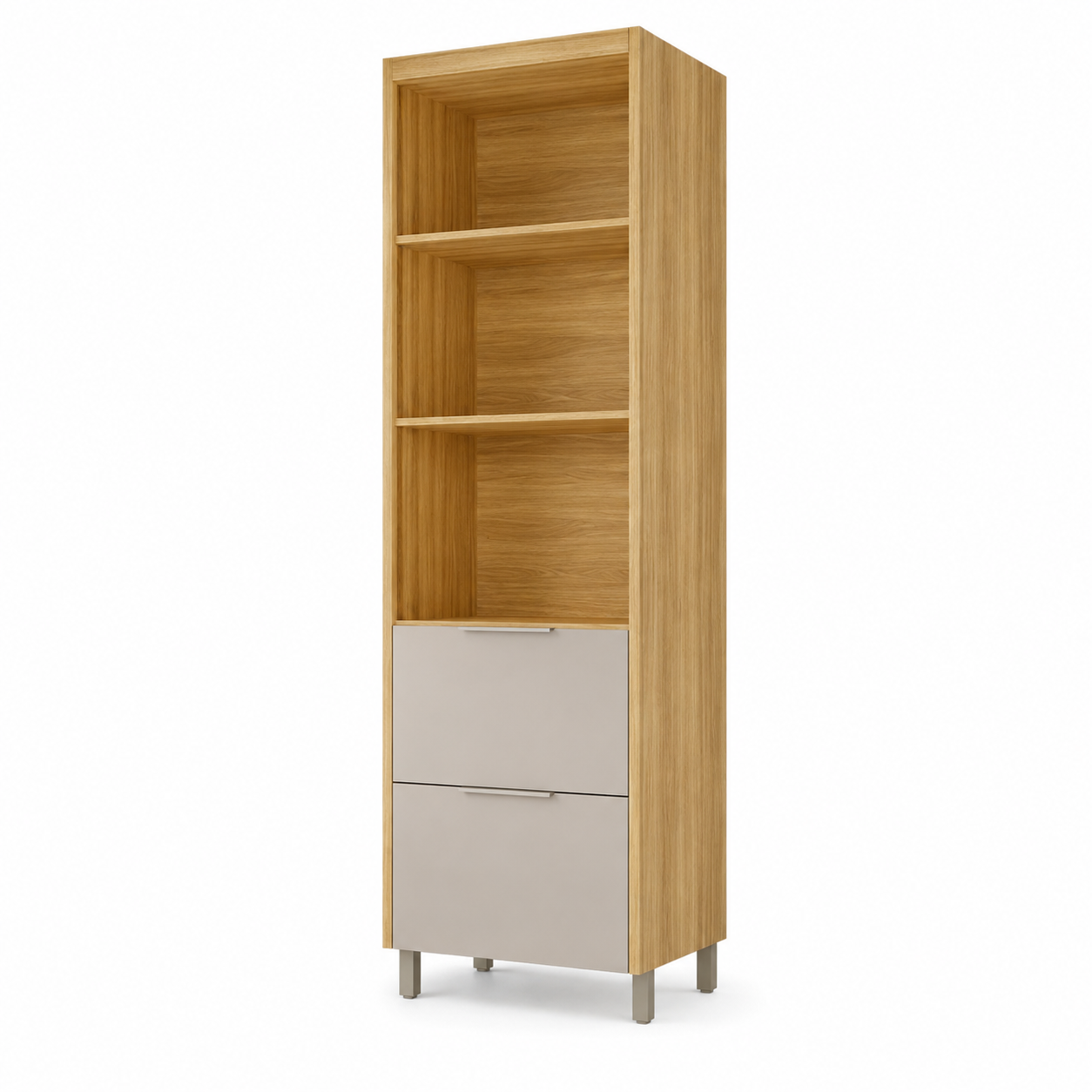 Paneleiro Torre Quente 2 Portas 2 Gavetas 70cm  Marquesa Nesher