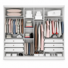 Guarda-Roupa Casal Robust com Espelho 6 Portas 6 Gavetas Novo Horizonte