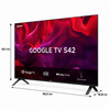 Smart TV Semp 43" Full HD Google TV 43S42