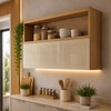 Armário Aéreo Com Vidro Reflecta 120cm Marquesa Nesher