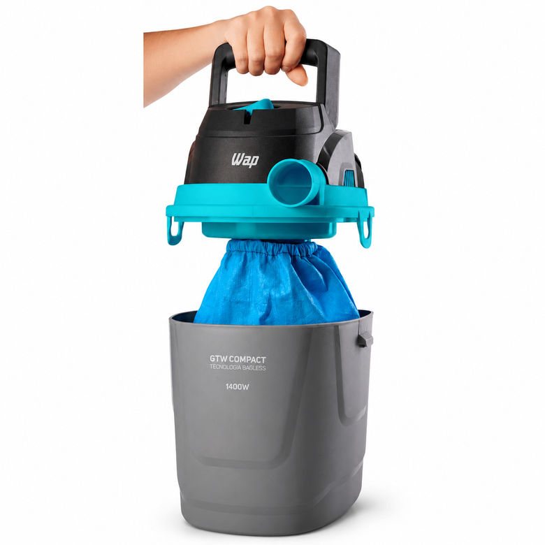 Aspirador de Pó e Água 1400w GTW Compact FW009439 WAP