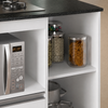 Balcão Cooktop Para Cozinha 1 Porta 1 Gaveta NT 3050 Notável
