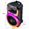 Caixa de Som Pulse SP408 600W com Bluetooth