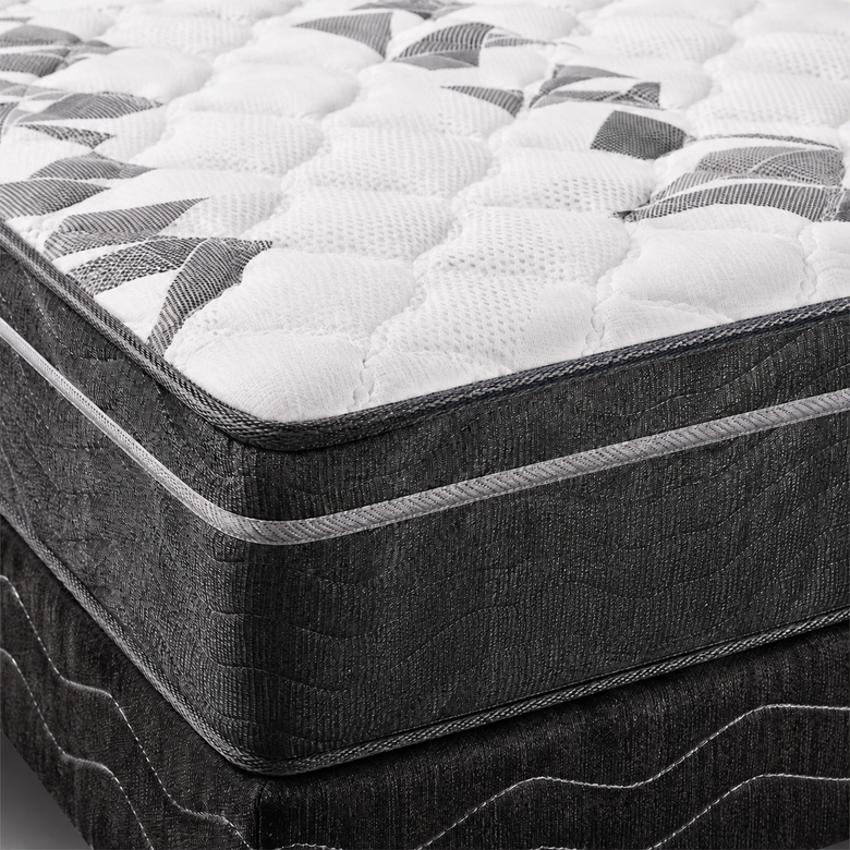 Cama Box Casal Airtech D33 (Colchão + Base) 138x188 Ortobom