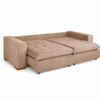Conjunto de Sofá 3x2 Lugares Milano Design
