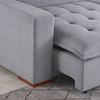 Conjunto de Sofá 3x2 Lugares Milano Design