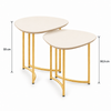 Conjunto Mesa Lateral Pétala DJ Móveis