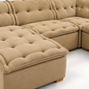 Sofá De Canto Premium 5 Lugares Chaise Inovaflex