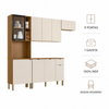 Cozinha Modulada 100% MDF 9 Portas 1 Gaveta Vert Plus Kits Paraná