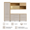 Cozinha Modulada MDF 6 Portas 6 Gavetas Marquesa Nesher