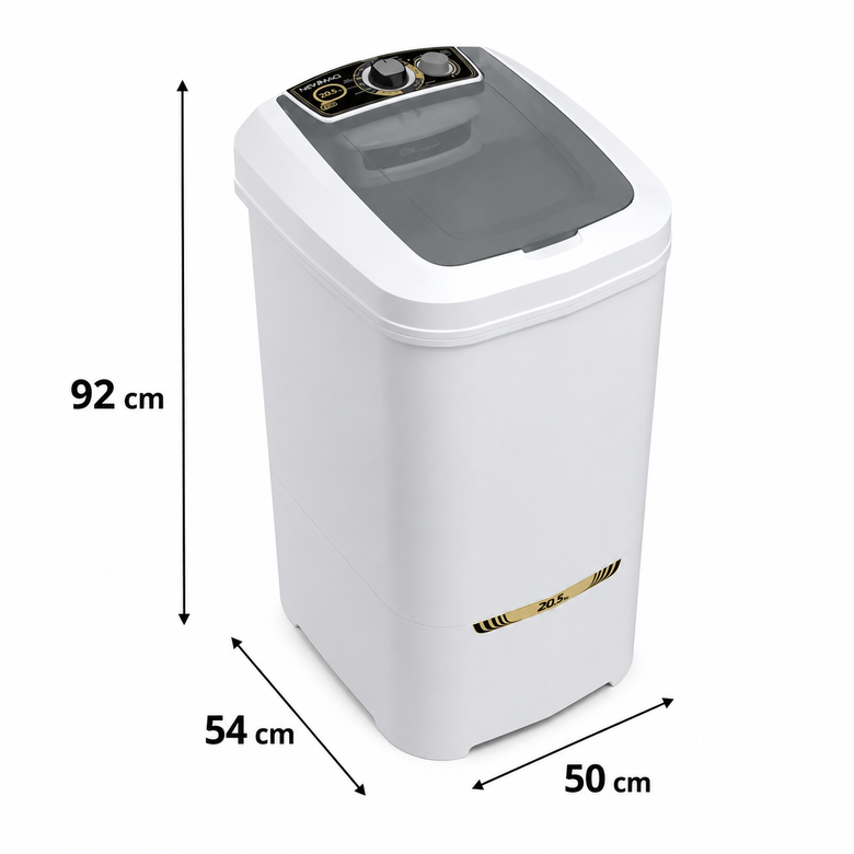 Tanquinho Lavadora Semiautomática 20,5kg LAVNM Newmaq