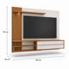 Painel Para TV Até 65" Com LED Ripado NT1355 Notável Móveis