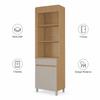 Paneleiro 100% MDF 1 Porta 1 Gaveta Realeza Nesher