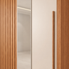 Guarda Roupa Casal 2 Portas de Correr com Espelho e 4 Gavetas 2.4 Flex Moviment Caemmun