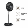 Ventilador De Coluna Ventisol Turbo 6 Pás 50cm