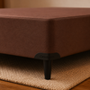 Base Box Solteiro 88x188x30 Ortobom em Camurça