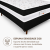 Cama Box Casal Conjugada D28 Ortomedic 138x188x53cm Bacetto