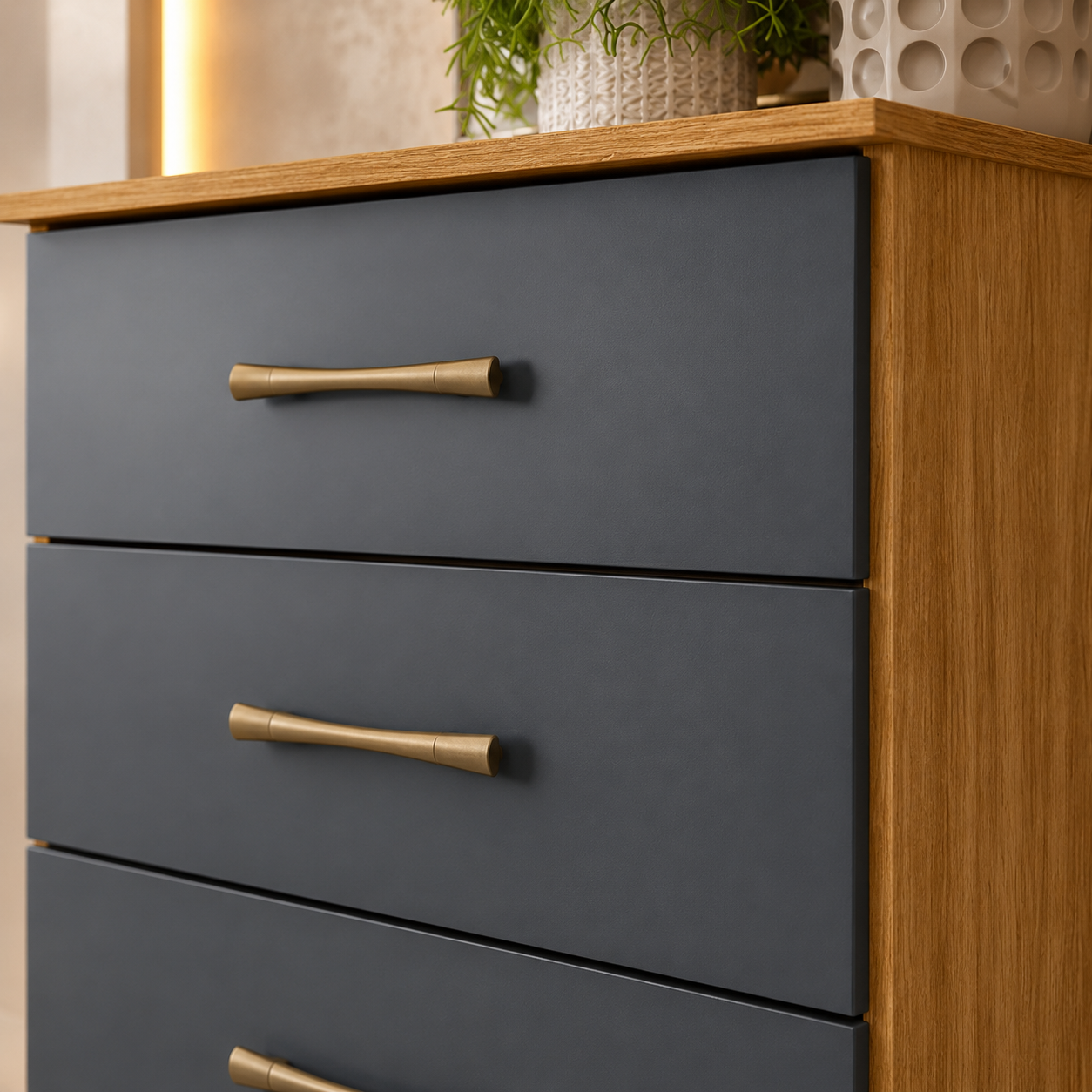 Cômoda 4 Gavetas MS913 Moval